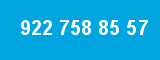 922 758 85 57